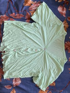 Green Crop Top