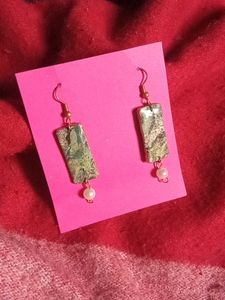 Handmade Pearl Drop Earrings