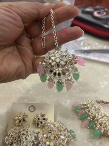 Mirror Necklace Set
