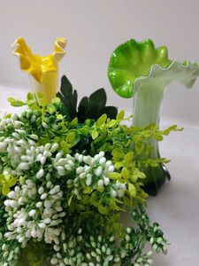 Glass Flower Vase (BOUQUET FREE)