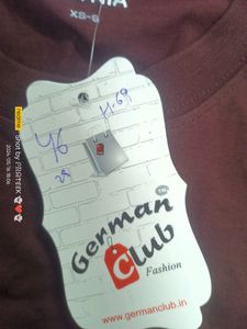 H-69 Chest Size 46 Length 28 Men T shirt