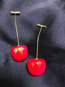 Cherry Drop Earrings