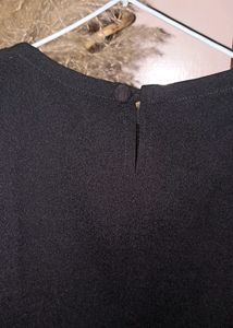 Black Laced Formal Top