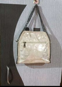 Silver Chain Detail Bag