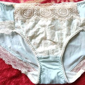 Light blue Lace Trim Panties🩵🧚