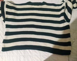 Striped Pullover Sweater