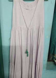 Embroidered Midi Dress