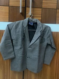 Boy's Gray Blazer