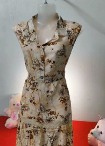 Floral Button-Down Kurta