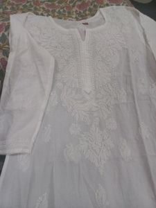 Beautiful Chicken Kurti (Long Kurti)