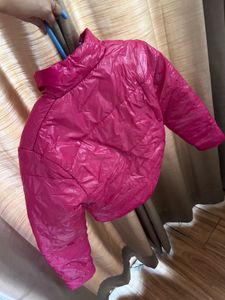Stylish Pink Puffer Jacket