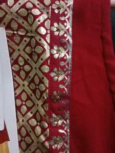 Front Slit Aline Georgette Kurta
