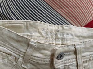 Girls Denim Shorts Ombre Color
