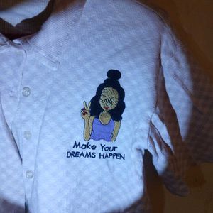 Cute Graphic Crop Top