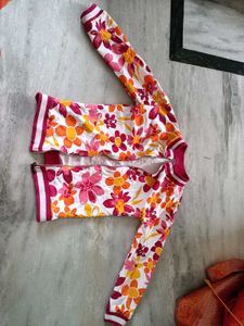 Floral Bomber Jacket