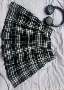 Plaid Mini Skirt