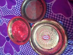 Combo Of Brass Plates