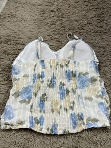 Korean Floral Cami Top