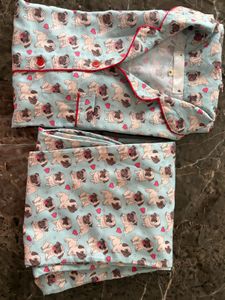 Night Angels By Pc Brand Pug Pajama Set