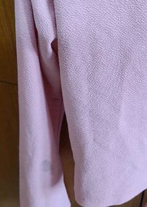 Pink Ruched Crop Top