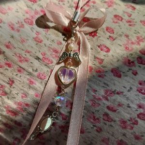 Aesthetic Phonecharm Girly Pink