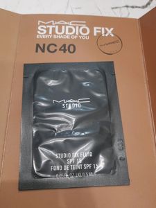 Mac Studio Fix Foundation Samples