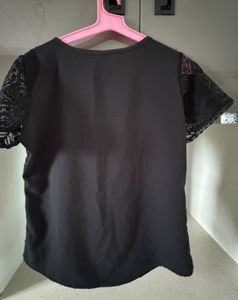 Black Lace Top