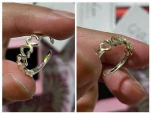 Giva 925 Silver Love&#39;s Embrace Ring