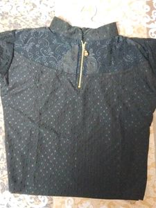 Elegant Black Long Sleeve blouse