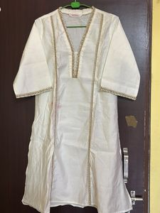 Elegant White Kurta