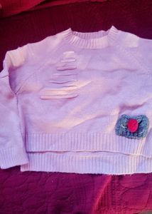 Wool Sweater Top