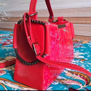 Red Handbag