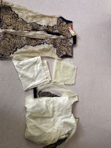 3 Pic Wedding Gown With Cott