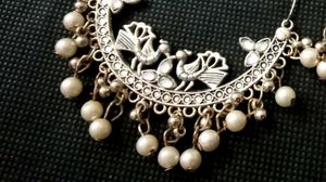 Hoop Earrings with Pearls