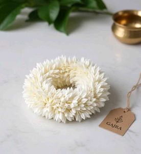 Gajra for a girls and women jasmine flower, plasti