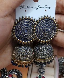 Statement Jhumka Earrings