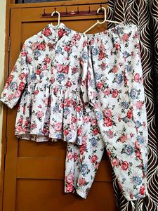 Floral Printed Co-ord
