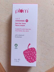 Plum Oat &amp; Ceramide Barrier Love Face Cream♥️😍