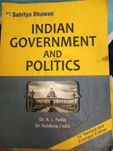 Indian Government And Politics