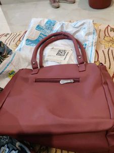Maroon Tote Bag
