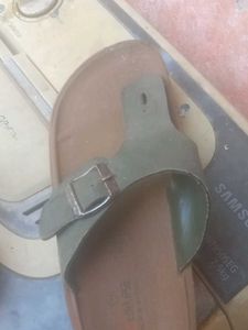 Casual Olive Green walkline Sandals