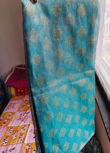 Kota Doria Printed Dupatta