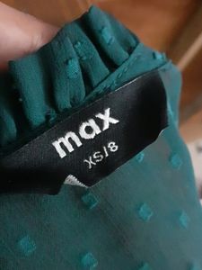 MAX Green Mini Dress