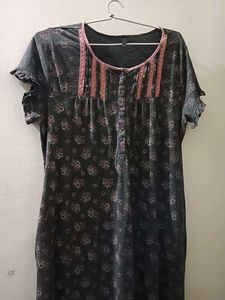 Floral Print Maxi Dress