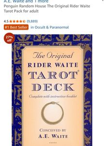 Rider Waite Tarot Deck