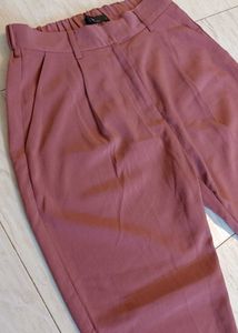 Beautiful Peach Pink Colour Formal Pants