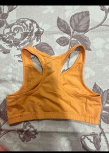 Orange &amp; Purple Sports Bra