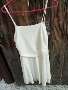 White Cami Mini Dress