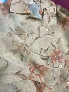 Floral Printed Shirt🍸🌻