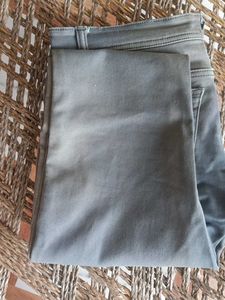 Gray Wash Denim Jeans